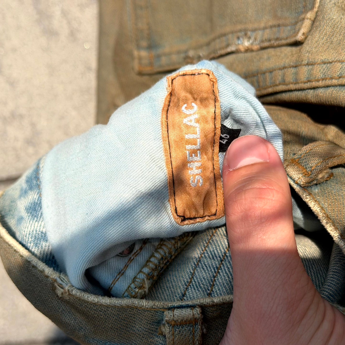 Shellac Dirty Wash Bootcut Denim