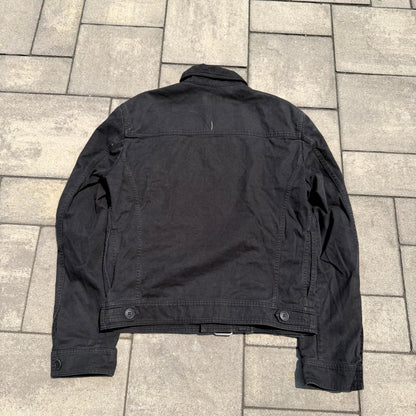 FW15 Saint Laurent Paris Belted Denim Jacket