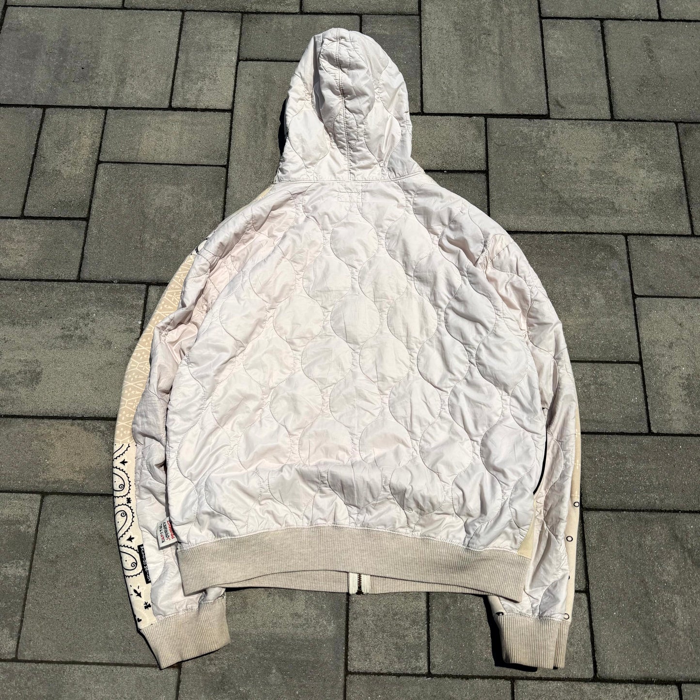 Kapital Redux Hybrid Bandana Hoodie