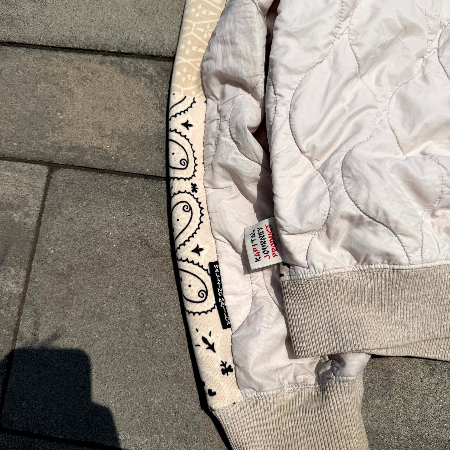Kapital Redux Hybrid Bandana Hoodie