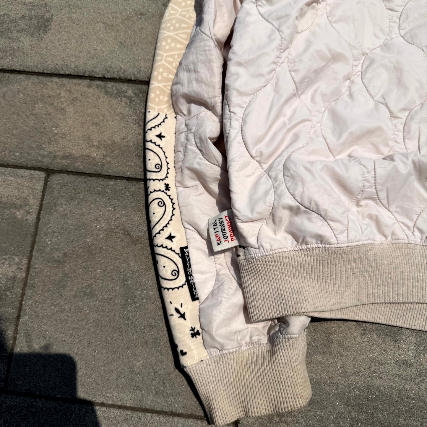 Kapital Redux Hybrid Bandana Hoodie