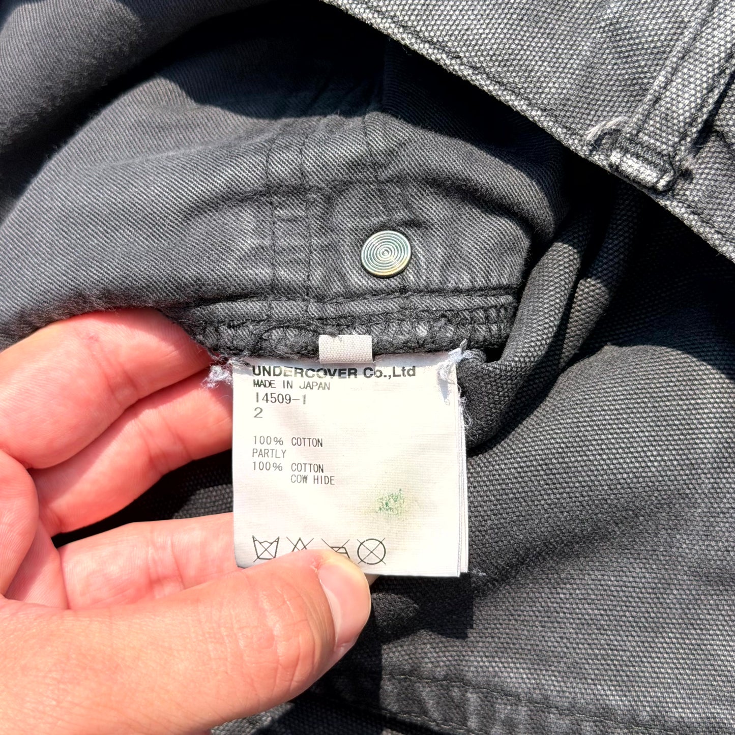 Undercover Grey Cargo Pants