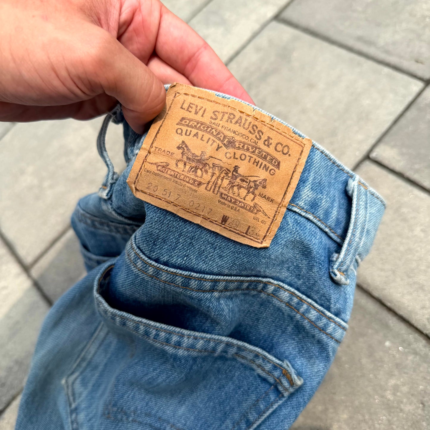 Levis Orange Tab 517 Bootcut Denim