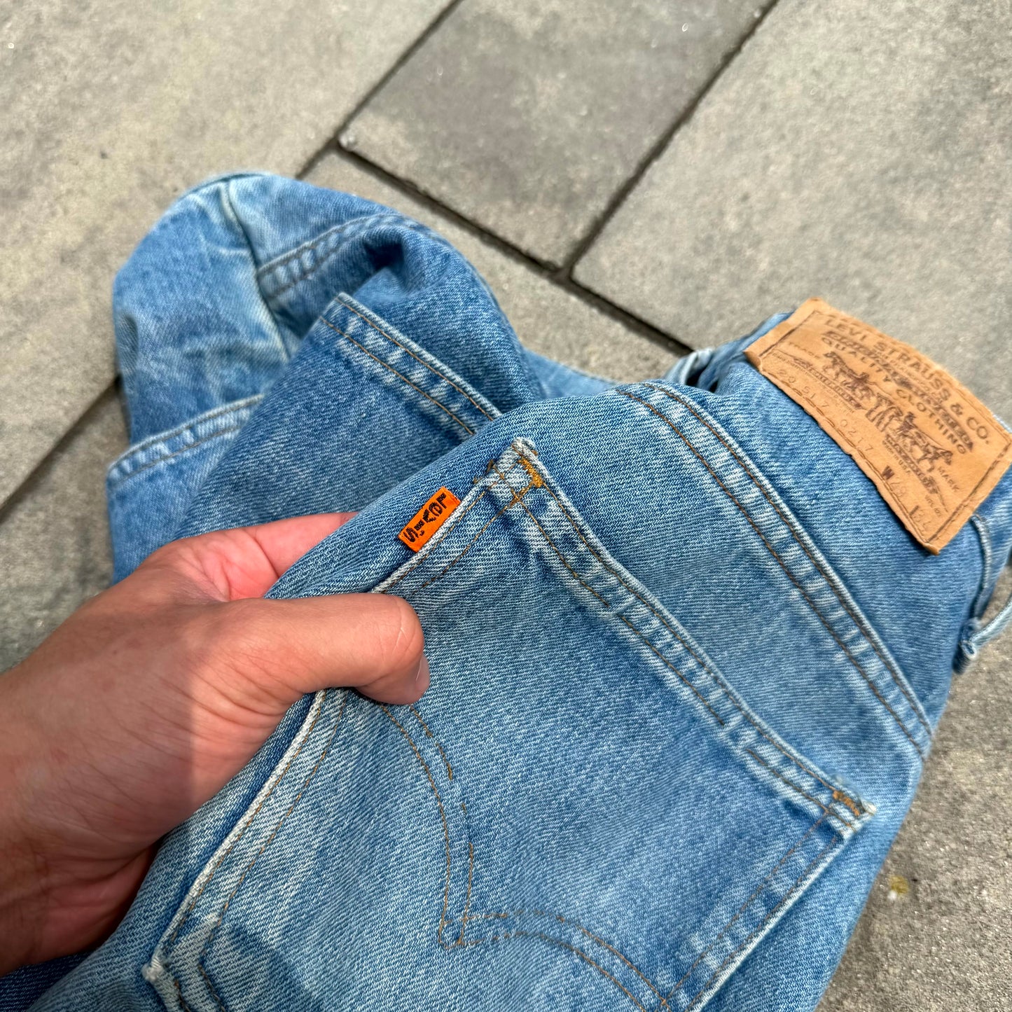 Levis Orange Tab 517 Bootcut Denim
