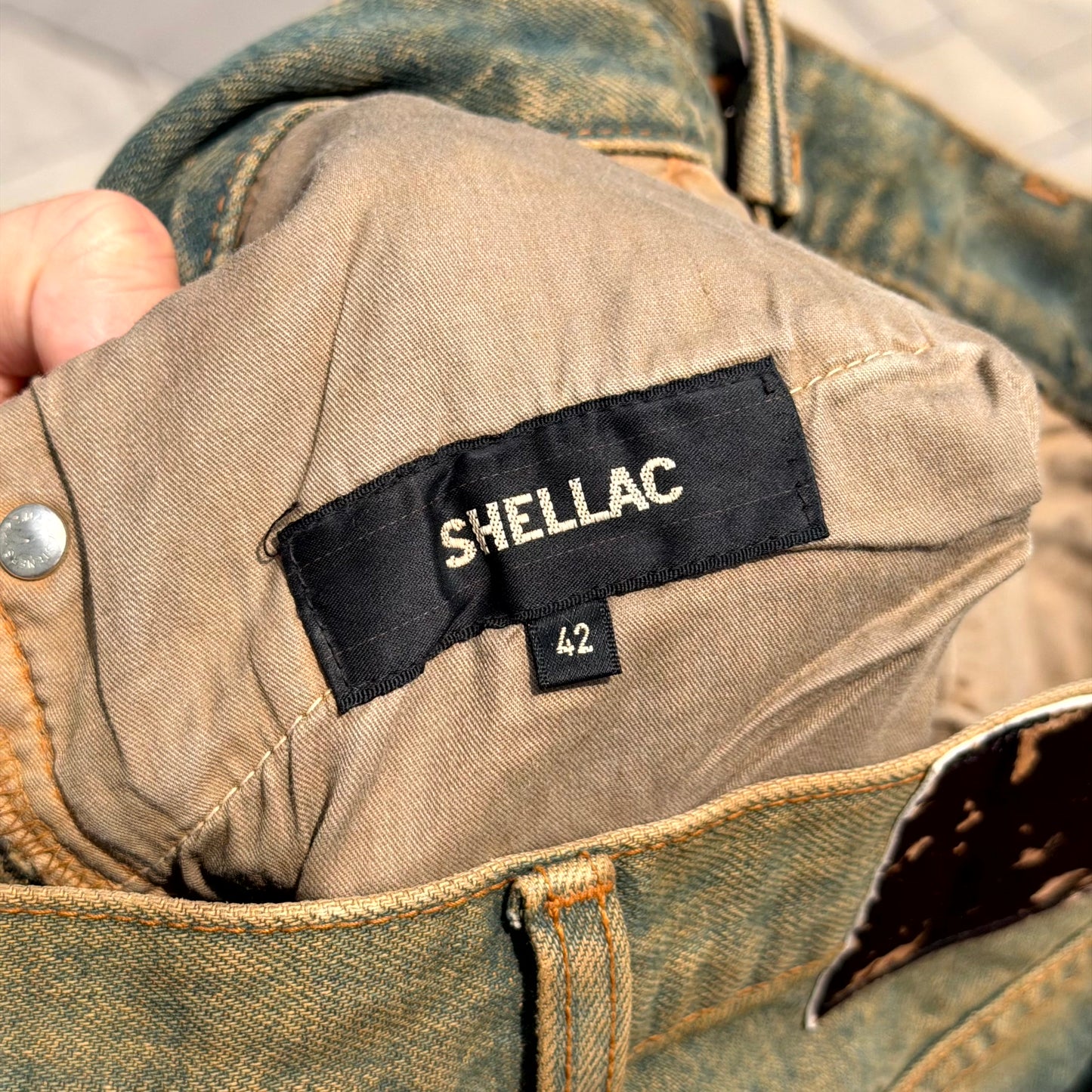 Shellac Dirty Wash Bootcut Denim
