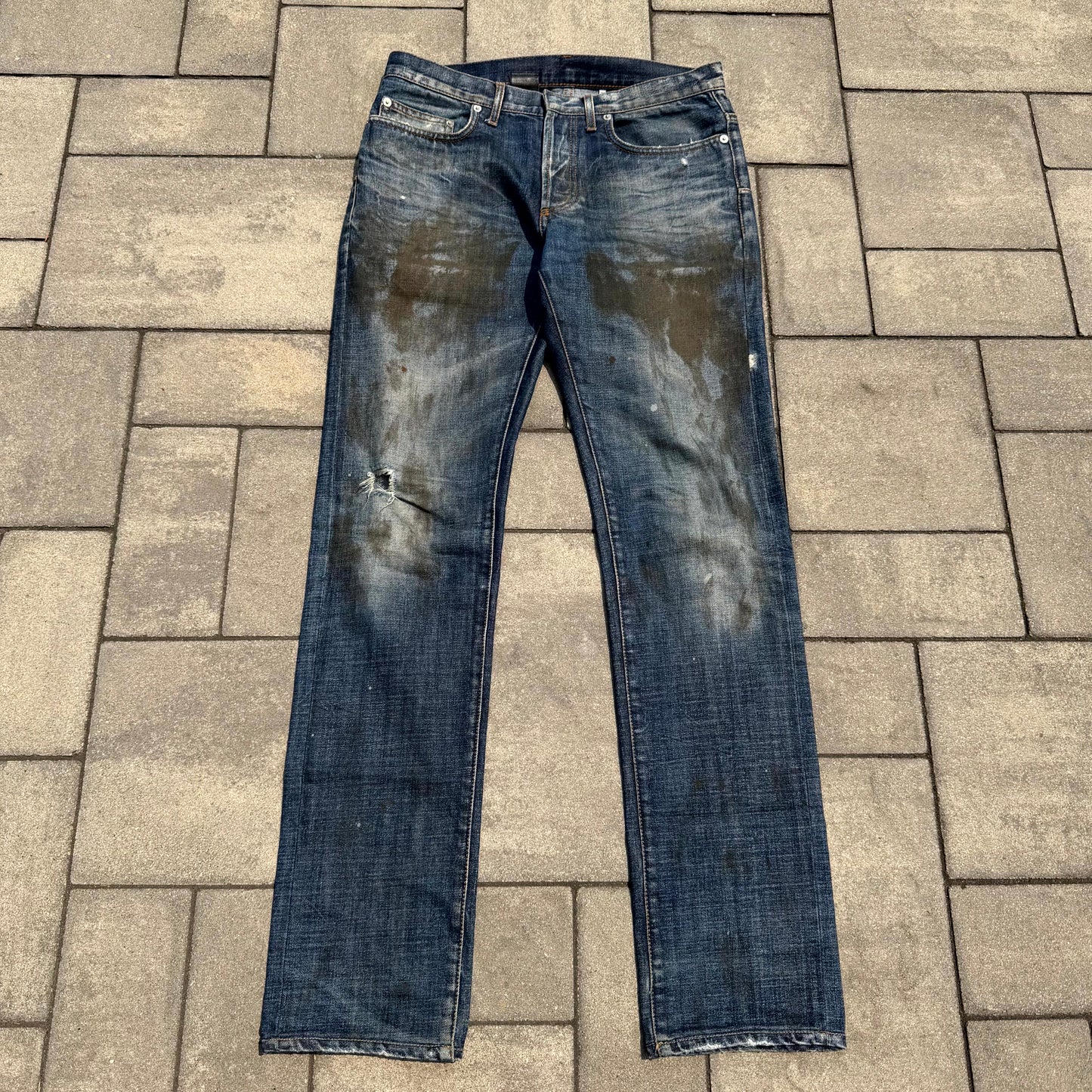 Dior Homme Mudwash Denim
