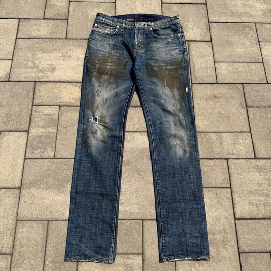 Dior Homme Mudwash Denim