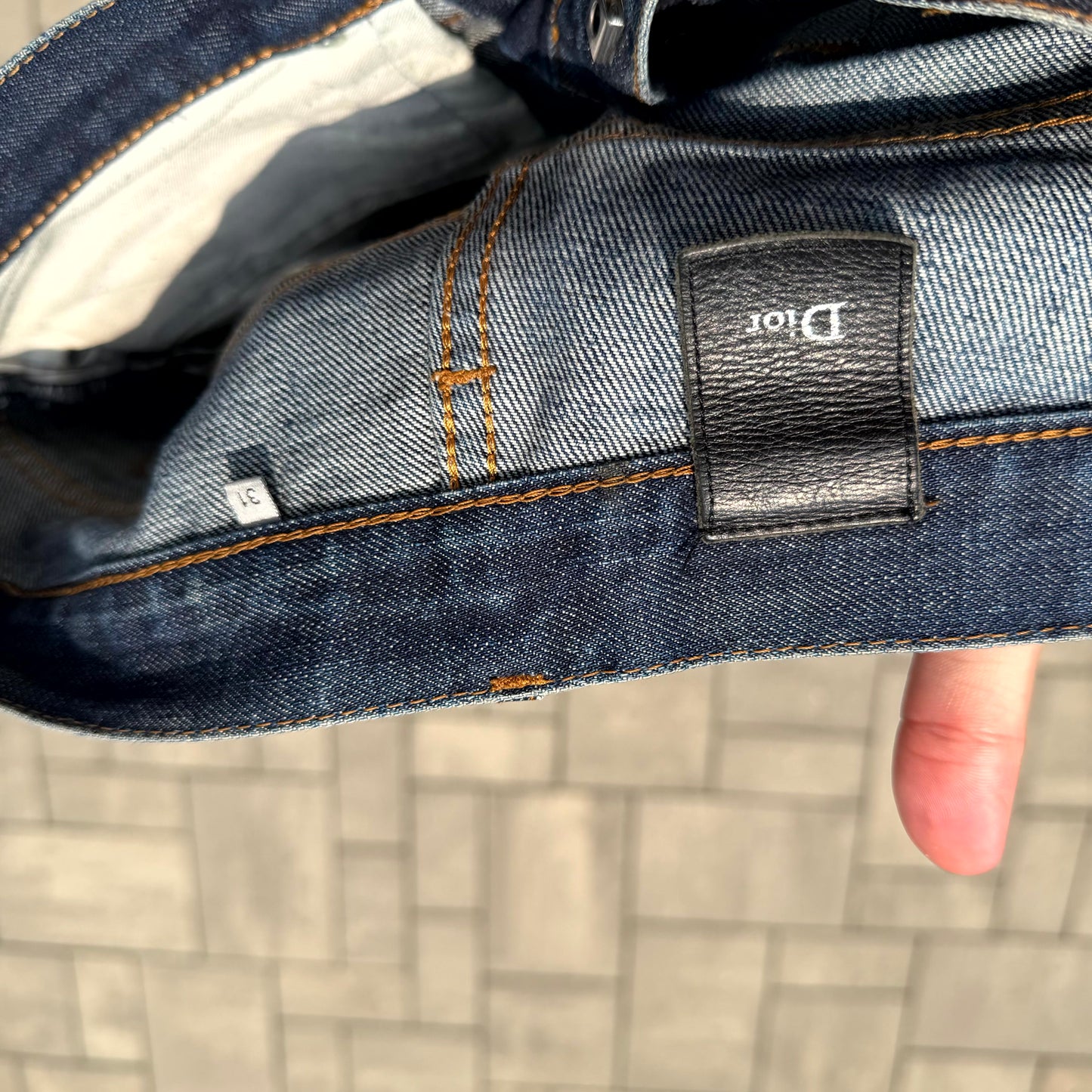 Dior Homme Mudwash Denim