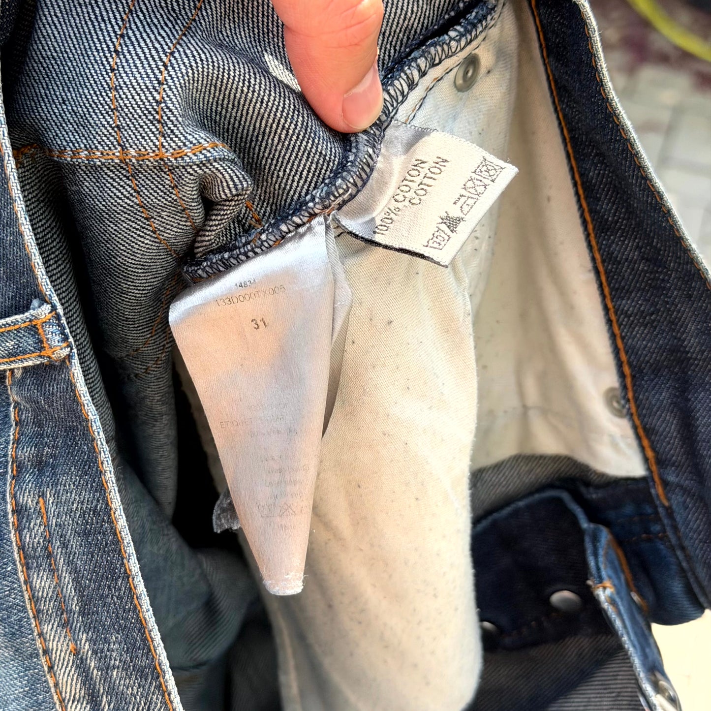 Dior Homme Mudwash Denim