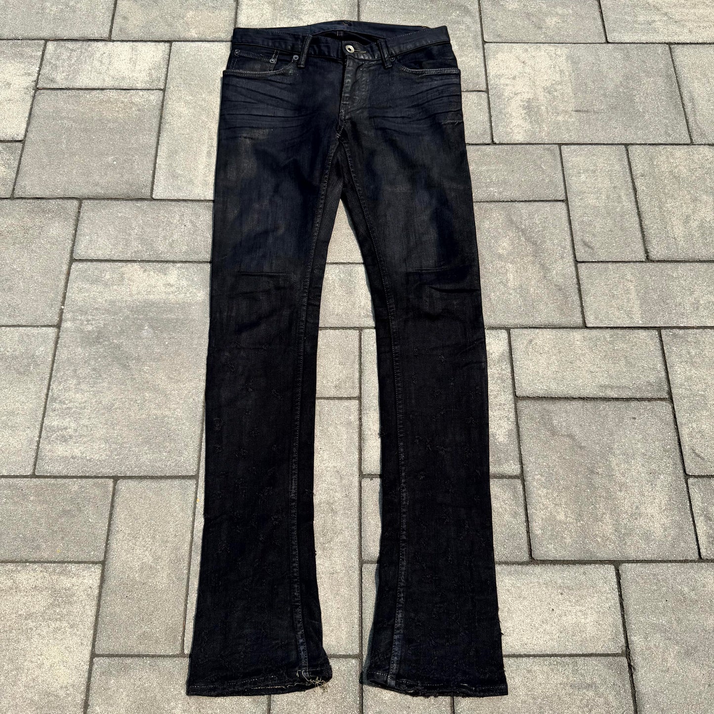 LGB Black Waxed Denim