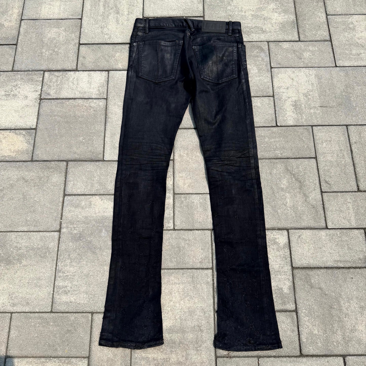 LGB Black Waxed Denim