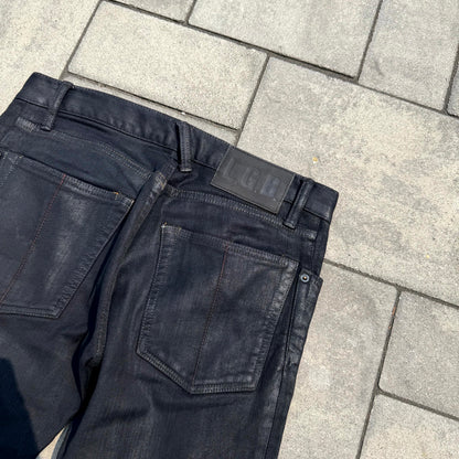 LGB Black Waxed Denim