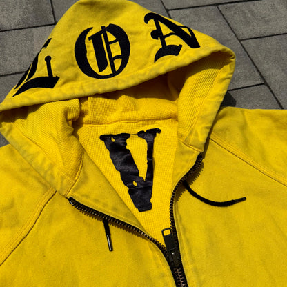 SS18 Vlone Yellow Canvas Worker Jacket