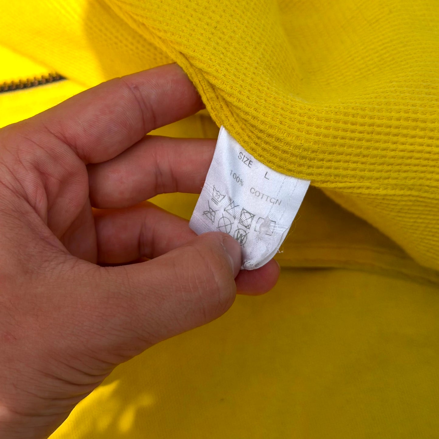 SS18 Vlone Yellow Canvas Worker Jacket