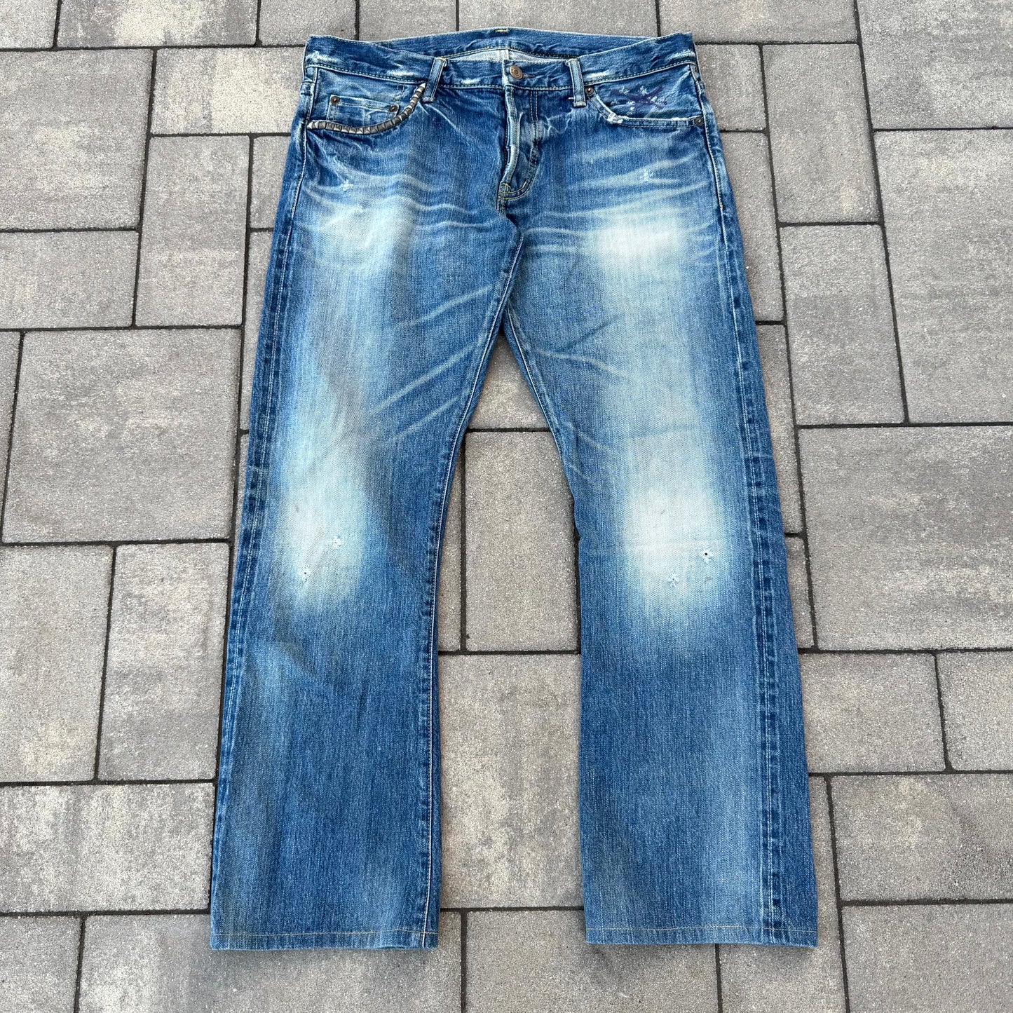 Hysteric Glamour Blue Bootcut Denim