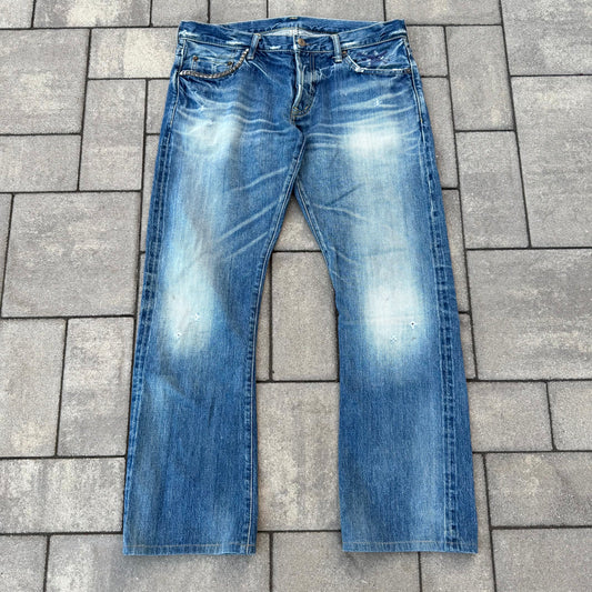 Hysteric Glamour Blue Bootcut Denim