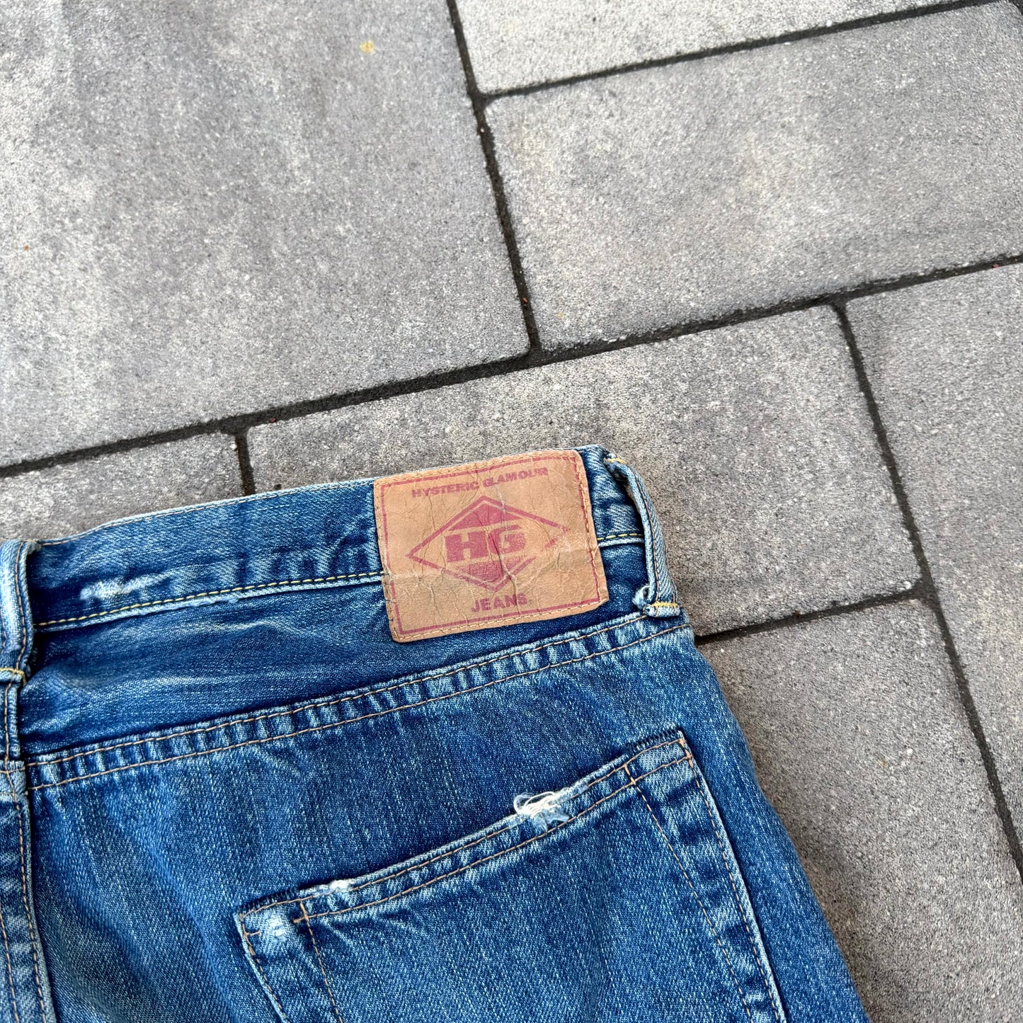 Hysteric Glamour Blue Bootcut Denim