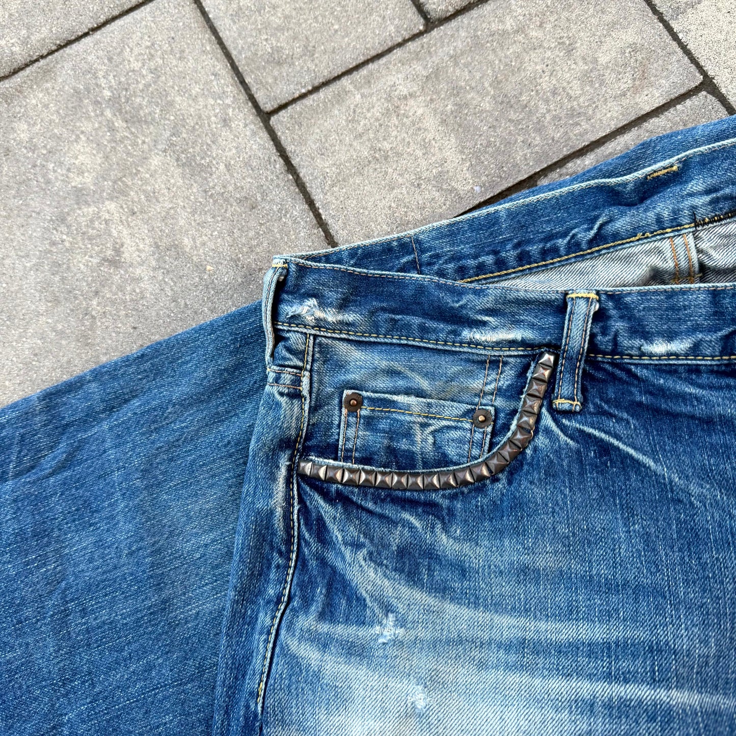 Hysteric Glamour Blue Bootcut Denim