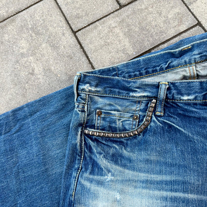 Hysteric Glamour Blue Bootcut Denim