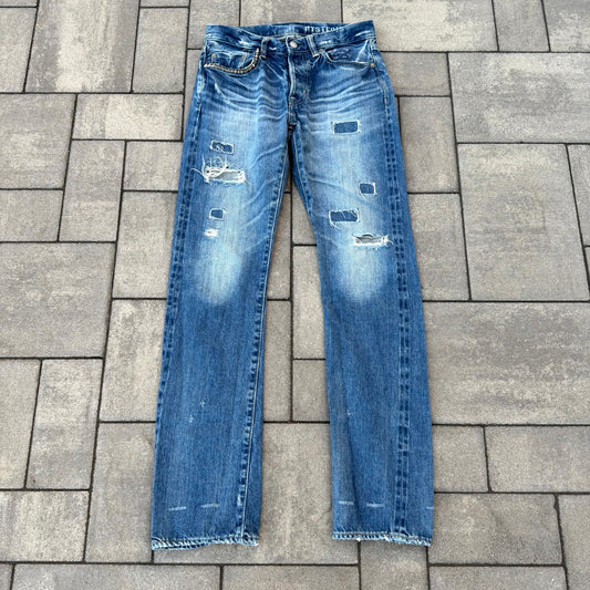 Hysteric Glamour Blue Patched Denim