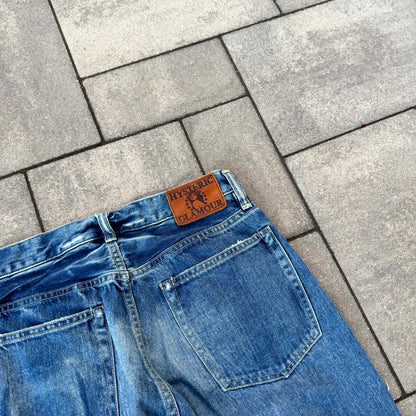 Hysteric Glamour Blue Patched Denim