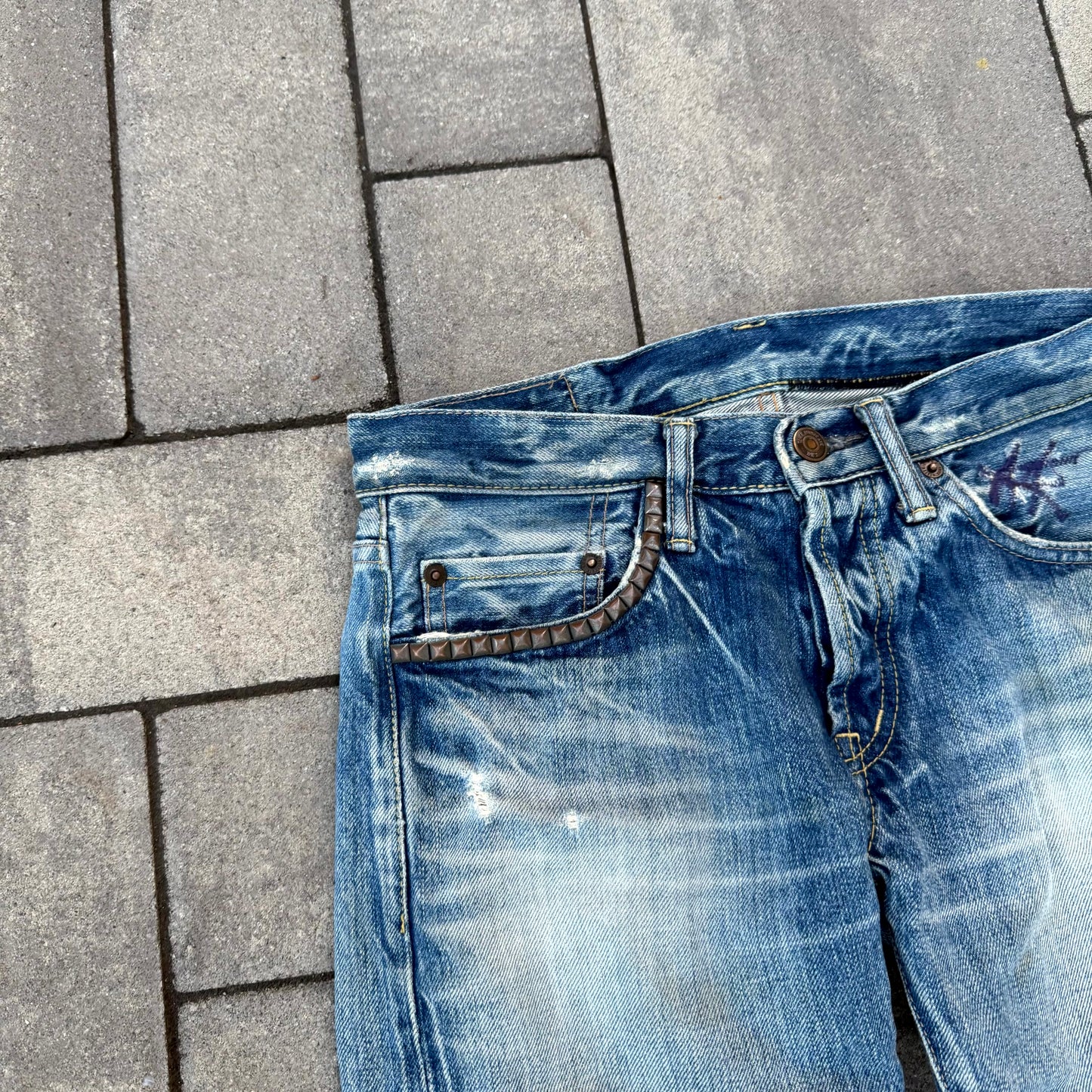 Hysteric Glamour Blue Lightwash Denim