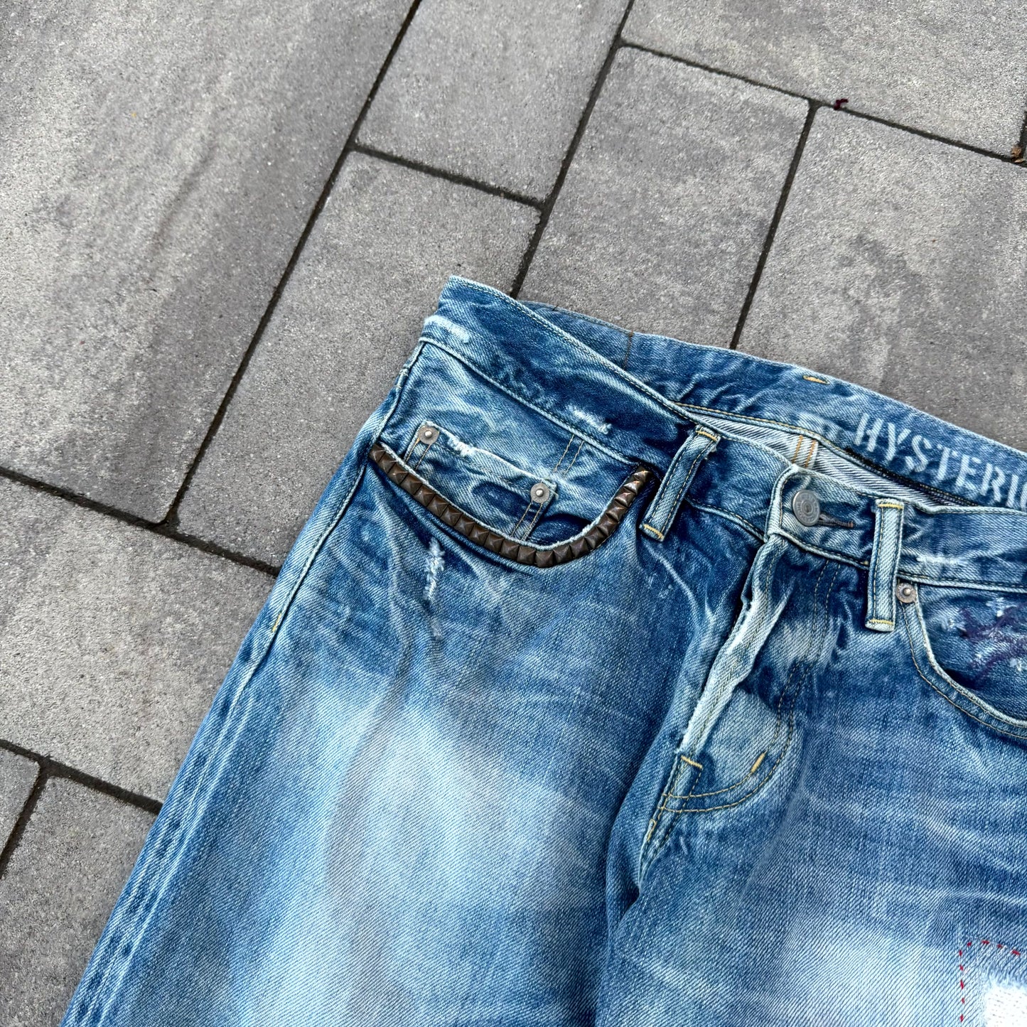 Hysteric Glamour Blue Lightwash Denim