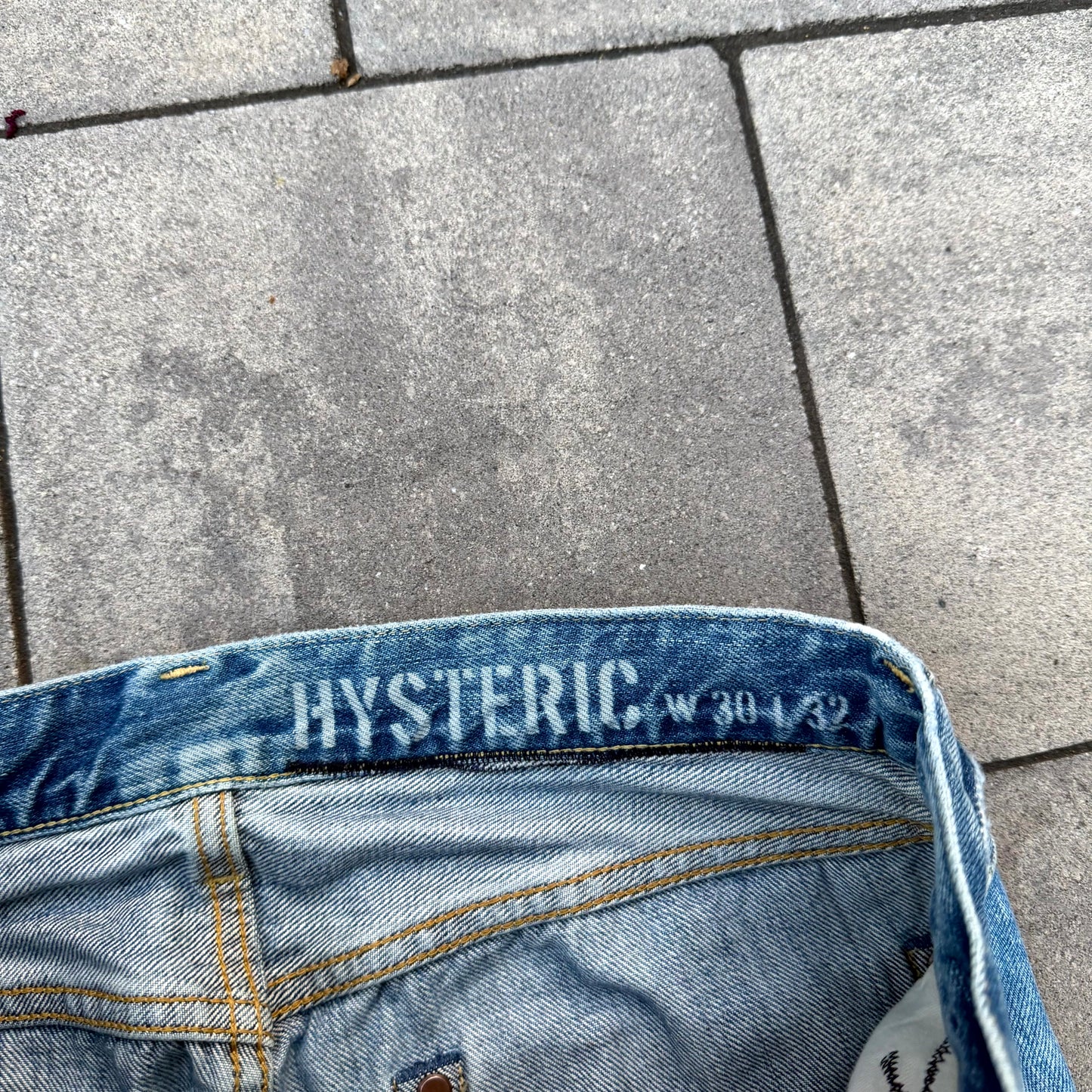 Hysteric Glamour Blue Lightwash Denim
