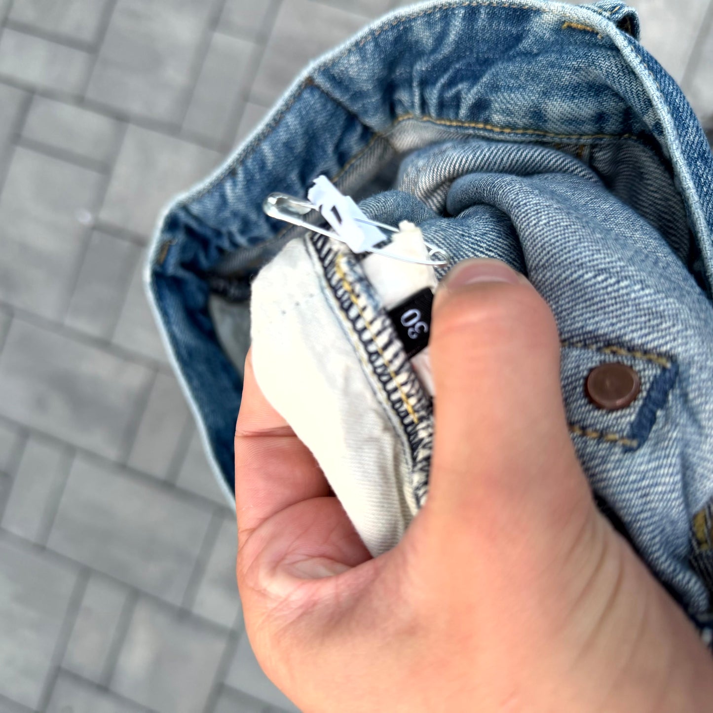 Hysteric Glamour Blue Lightwash Denim