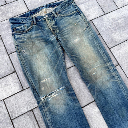 Hysteric Glamour Mudwash Denim