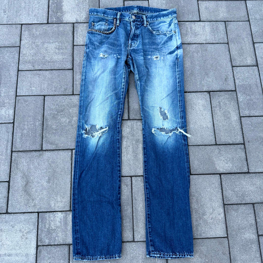 Hysteric Glamour Blue Studded Denim