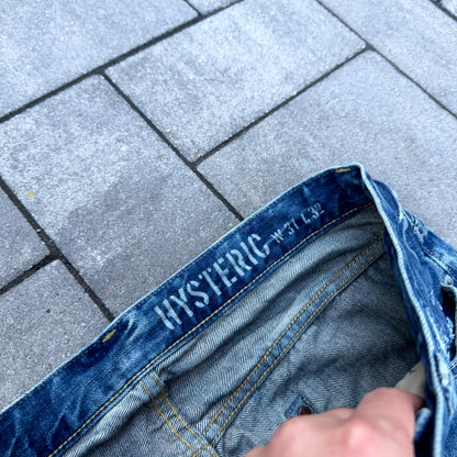 Hysteric Glamour Blue Patched Denim