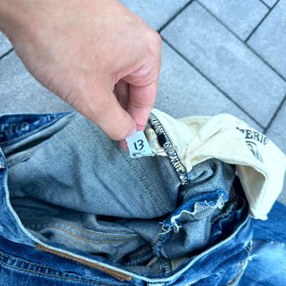 Hysteric Glamour Blue Patched Denim