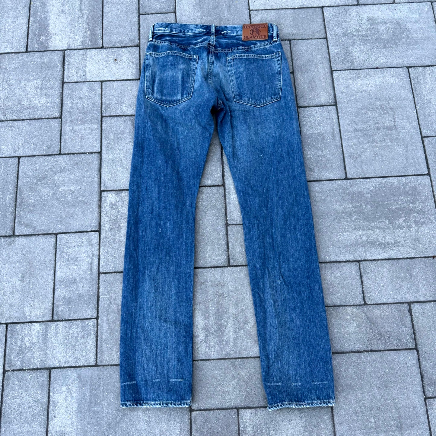Hysteric Glamour Blue Patched Denim