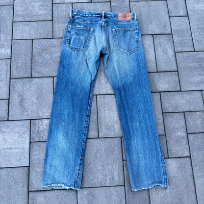 Hysteric Glamour Patched Blue Denim