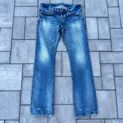 Hysteric Glamour Blue Bootcut Denim