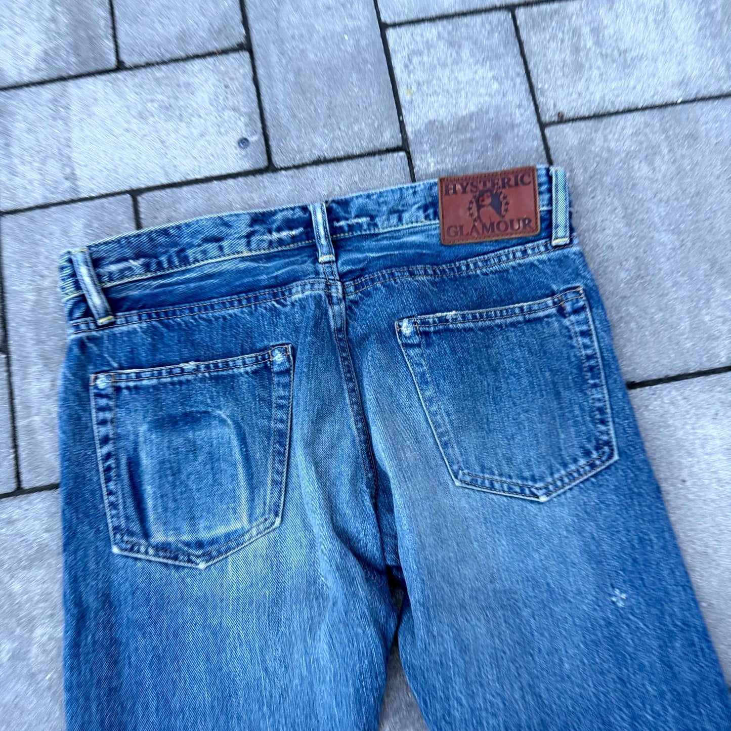 Hysteric Glamour Blue Bootcut Denim