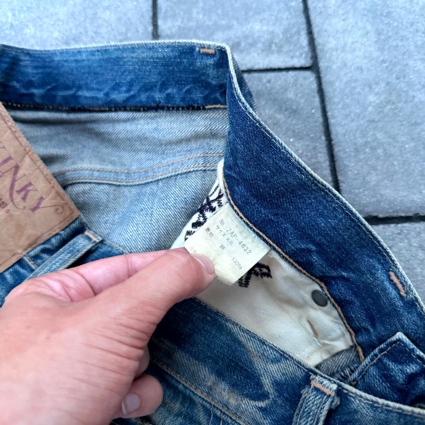 Hysteric Glamour Blue Patched Denim