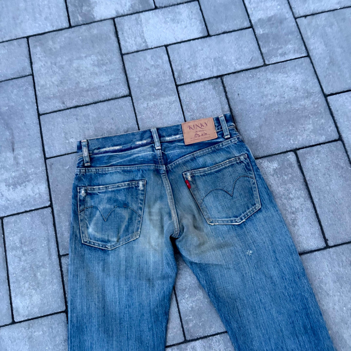 Hysteric Glamour Blue Patched Denim