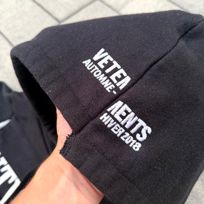 AW18 Vetements Antwerp Deconstructed Hoodie