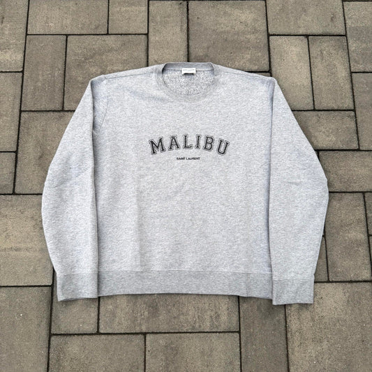 2019 Saint Laurent Paris Malibu Crewneck