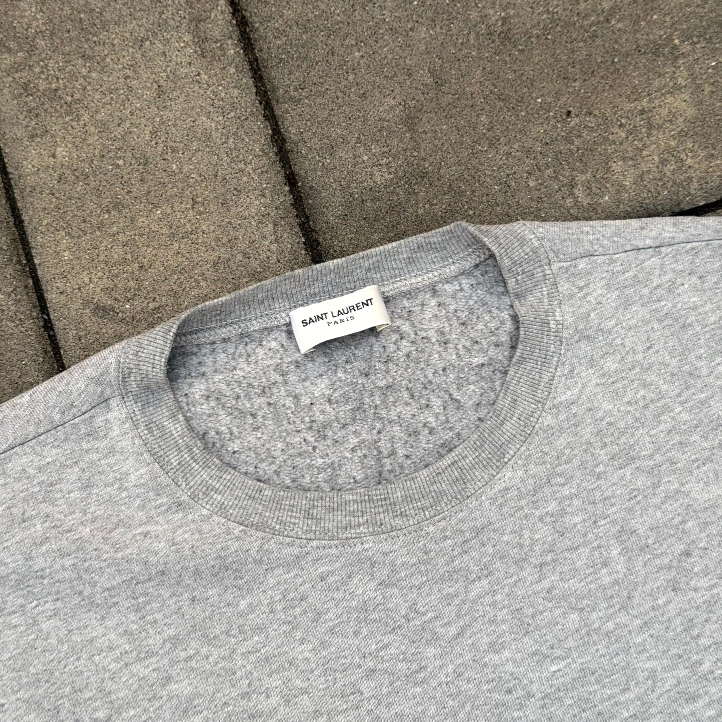 2019 Saint Laurent Paris Malibu Crewneck