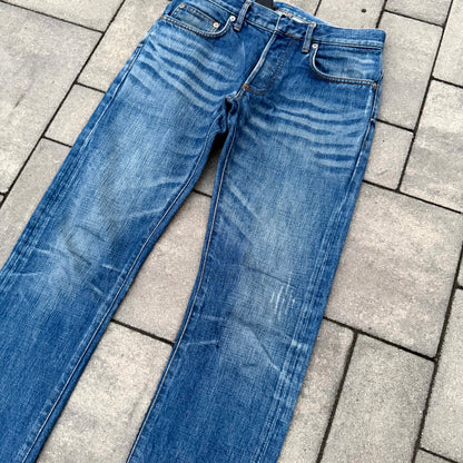 Dior Homme Blue Clawmark Denim