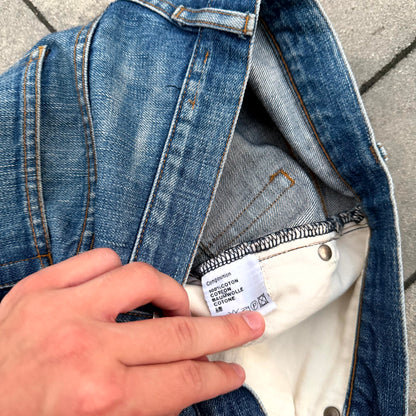 Dior Homme Blue Clawmark Denim