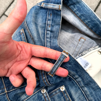 Dior Homme Blue Clawmark Denim