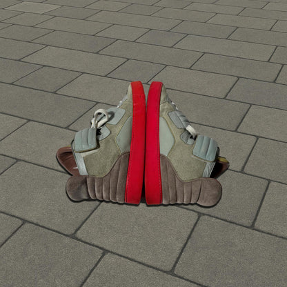2009 Louis Vuitton x Kanye West Grey Jasper Sneaker