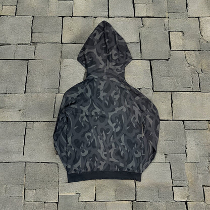 AW04 Number Nine Black Tribal Zip