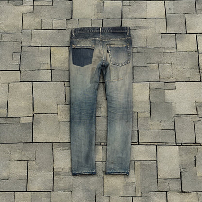 SS10 Undercover Blue Yarn 68 Denim