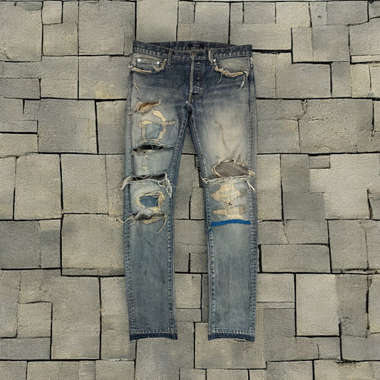 SS10 Undercover Blue Yarn 68 Denim