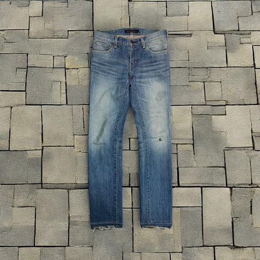 AW05 Underdover Hearts Denim